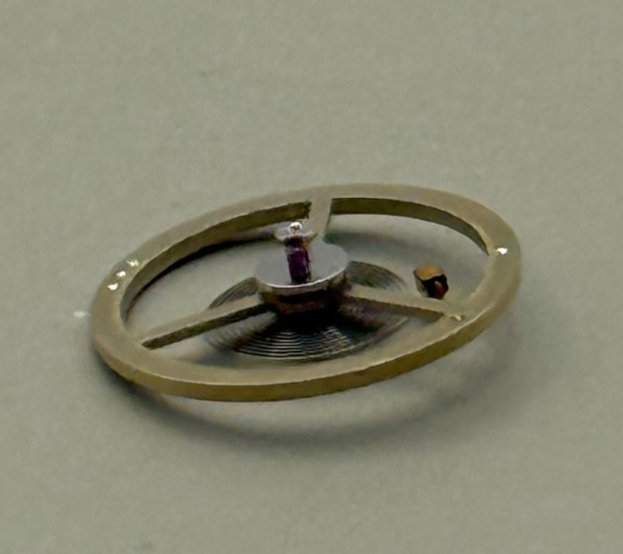 Ebosa 65 Balance Wheel Complete And Spring  12½’’’ 942 Watch Movement Parts NOS