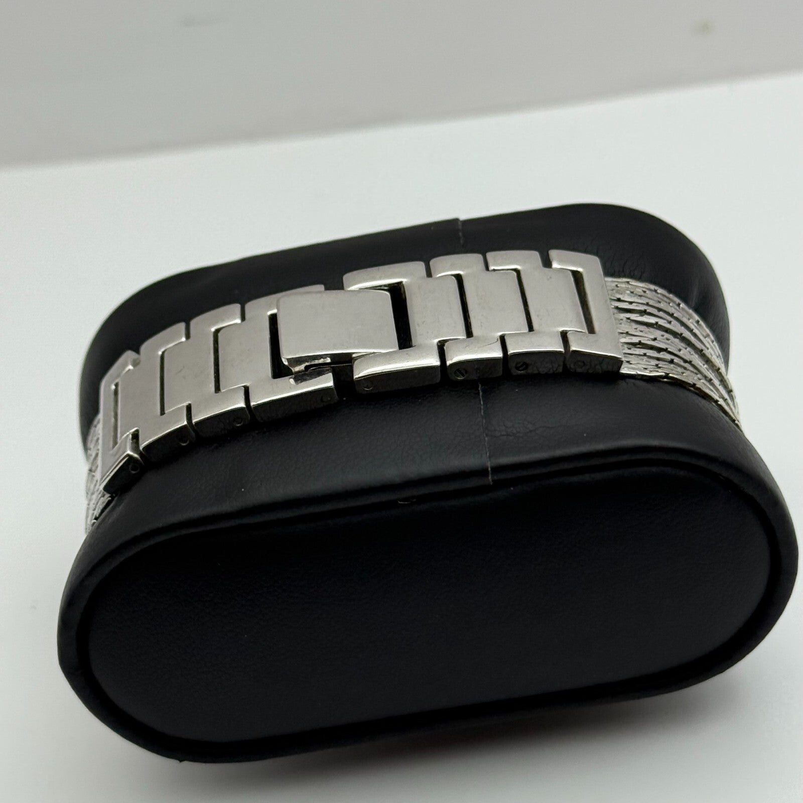 23mm Working Ladies DMQ Jewelled DQCZ Silver Tone Quartz Watch 6 Inches