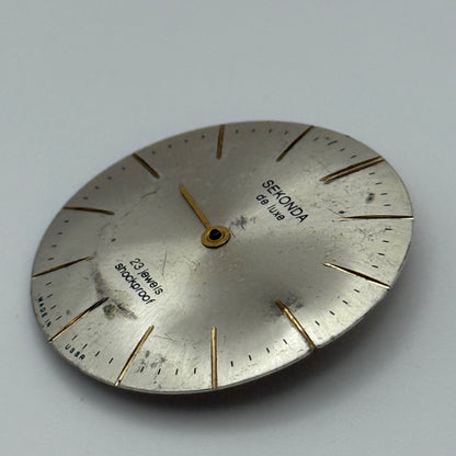 Sekonda Luch 2209 Watch Movement Manual Wind Vintage Soviet Parts Repair 22.6mm
