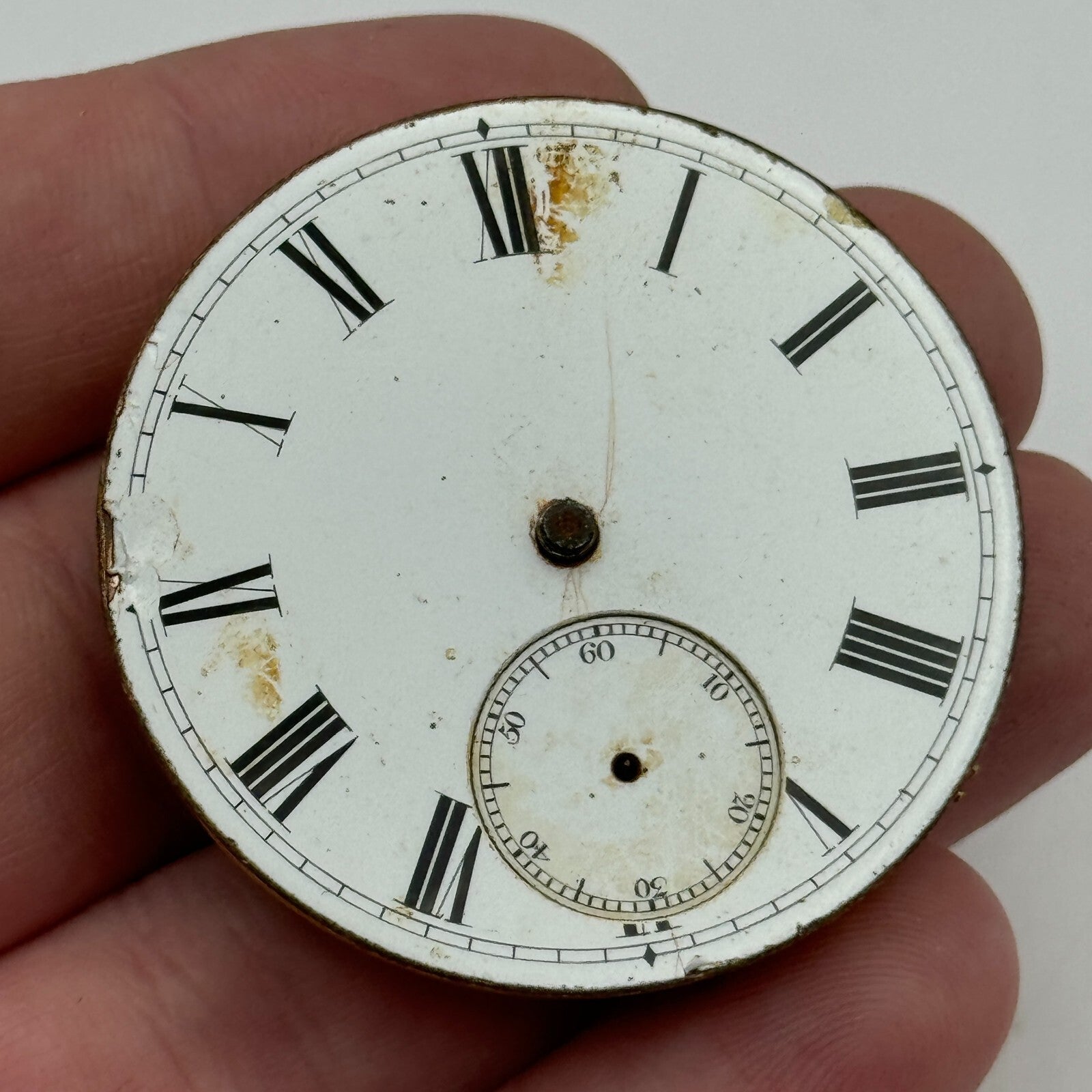 43.4mm Antique R Stewart Argyle & Buchanan Glasgow Pocket Watch Movement PARTS
