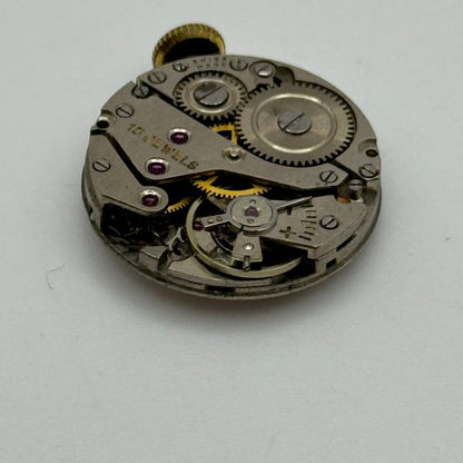 19.7mm Ladies Hirco AS 970 Manual Wind 15 Jewels Watch Movement PARTS SPARES