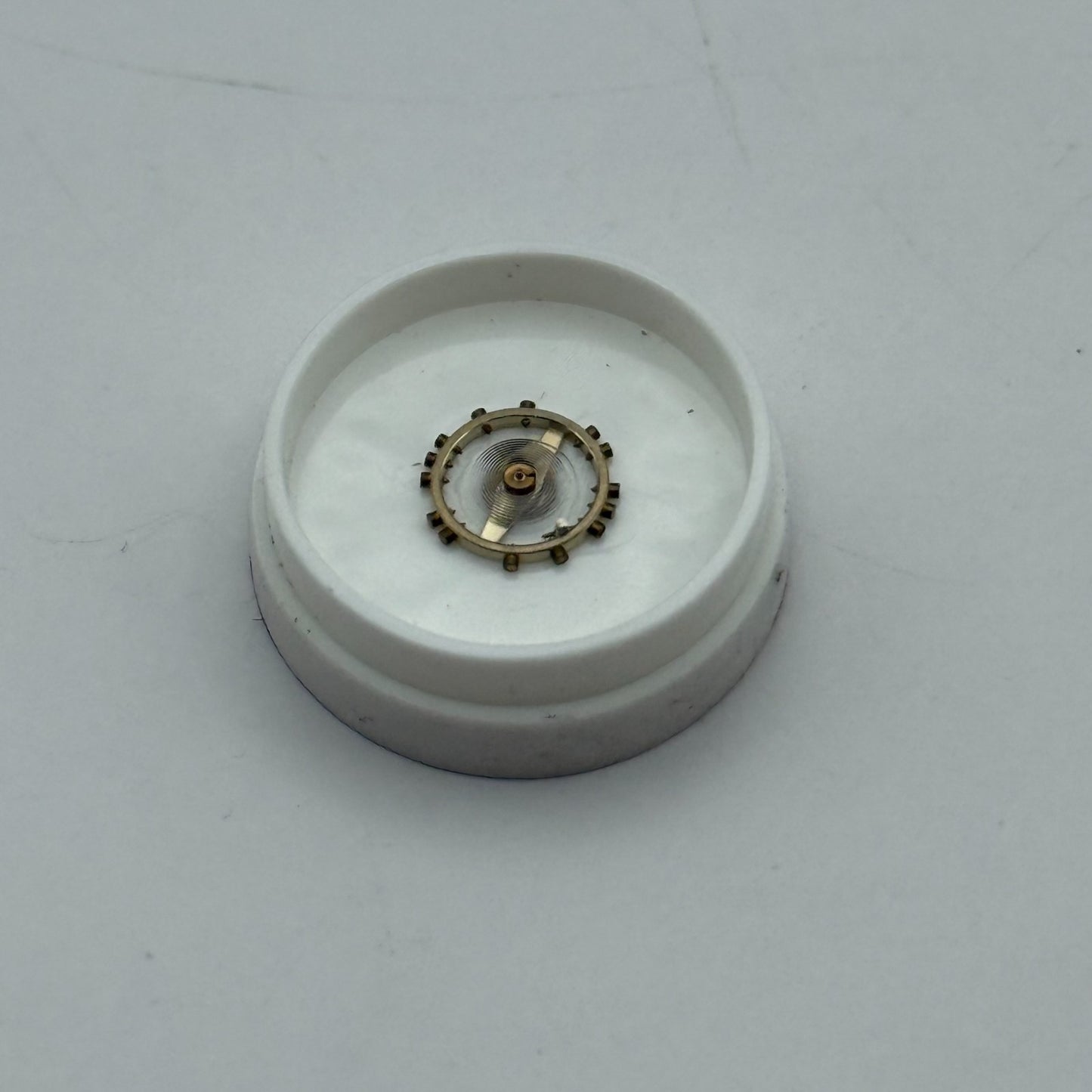 FEF 430 6600 Balance Wheel Complete And Spring 943 M Watch Movement Parts NOS
