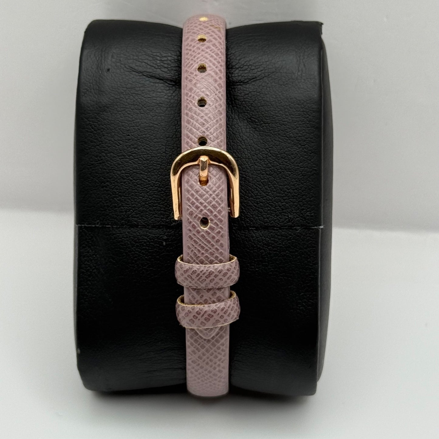 Ladies Pierre Cardin Watch Working New Battery Pink Strap Quartz 28mm