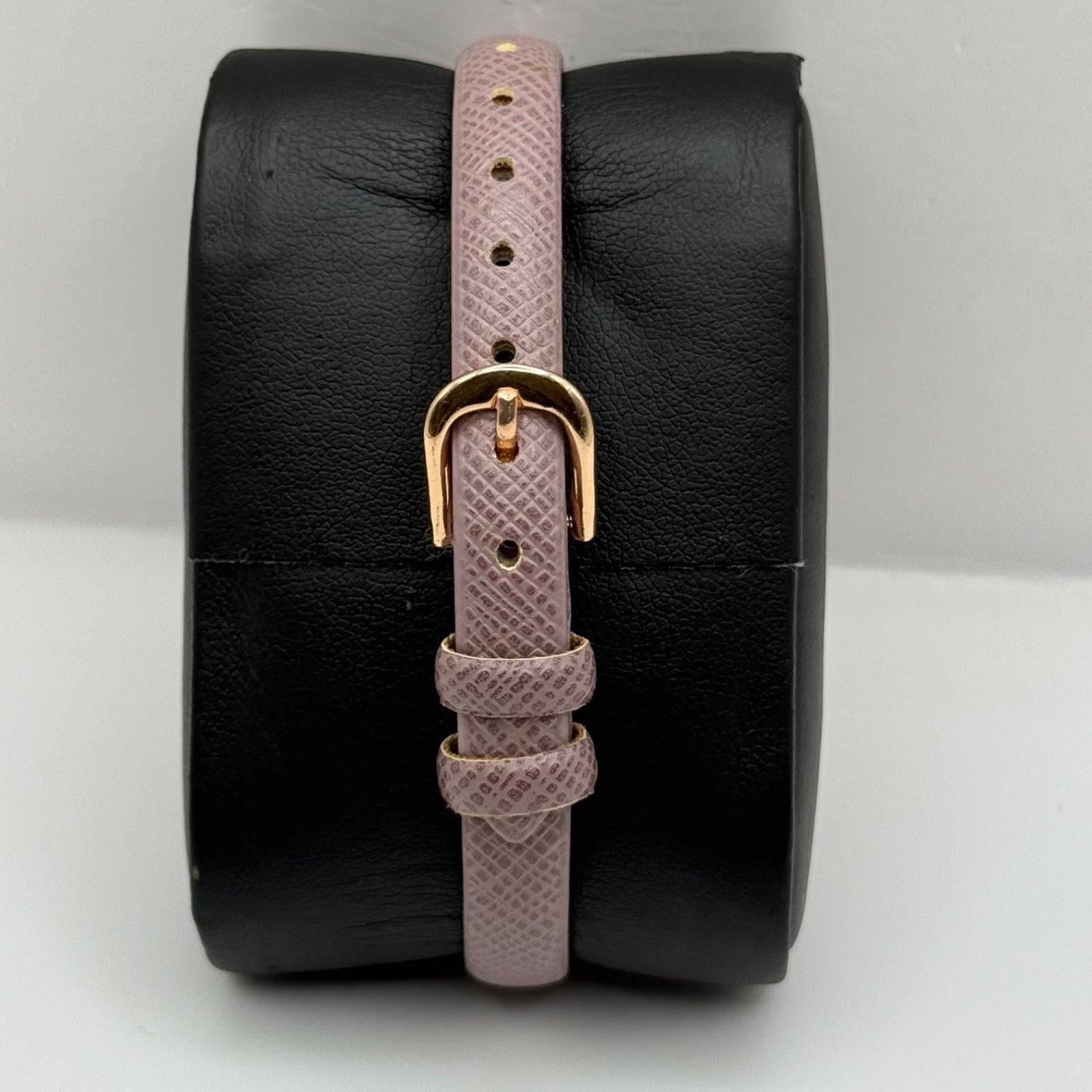 Ladies Pierre Cardin Watch Working New Battery Pink Strap Quartz 28mm