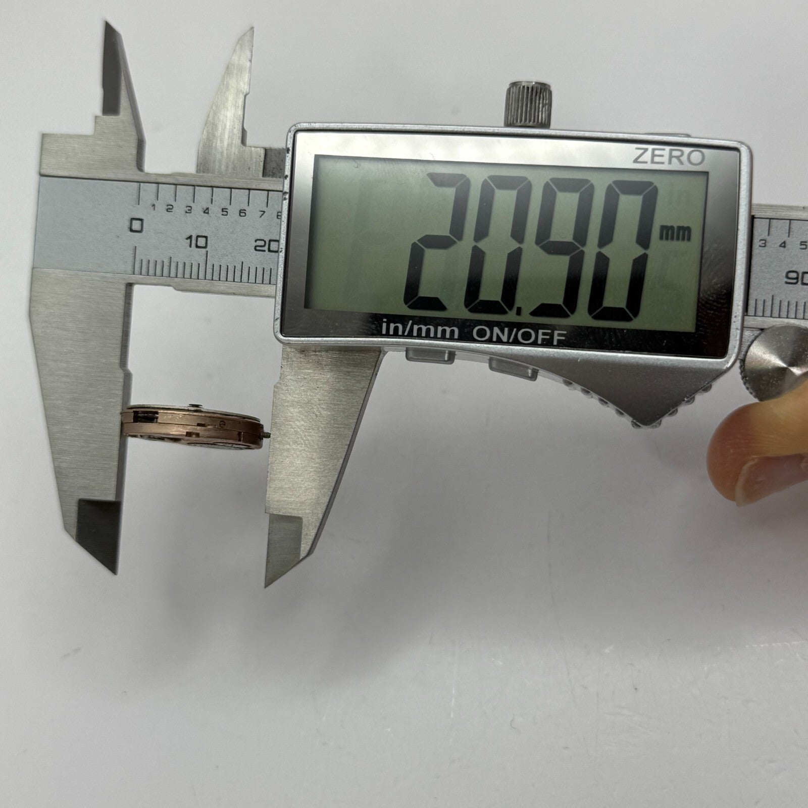 19.7mm Vintage Lanco 806 Swiss 17 Jewels Manual Wind Watch Movement PARTS REPAIR