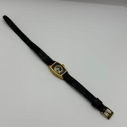 17mm Vintage Rotary Blue Bullseye Dial Swiss Manual Wind Watch PARTS / REPAIR