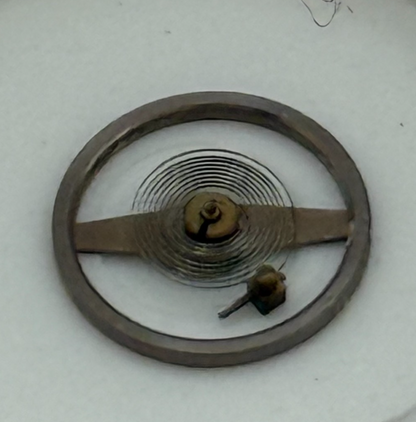 RW 75 Balance Wheel Complete And Spring 5¼’’’ 867 Watch Movement Parts NOS 