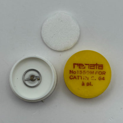 Cattin C.64 Balance Complete a pl. Renata 1550 M Watch Movement Parts Vintage