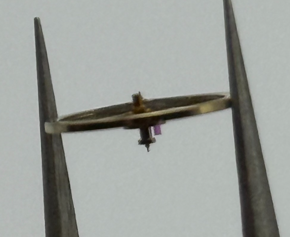 Ebosa 65 Balance Wheel Complete And Spring  12½’’’ 942 Watch Movement Parts NOS