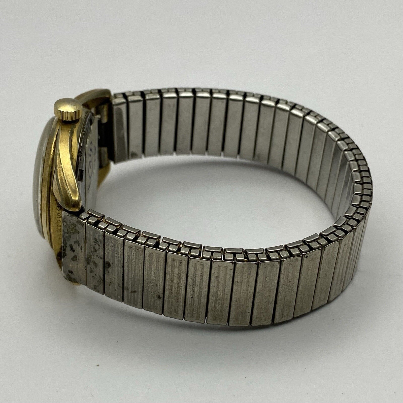 27mm Ladies Manual Wind Corvette Shock Protected Watch To Repair NON WORKING
