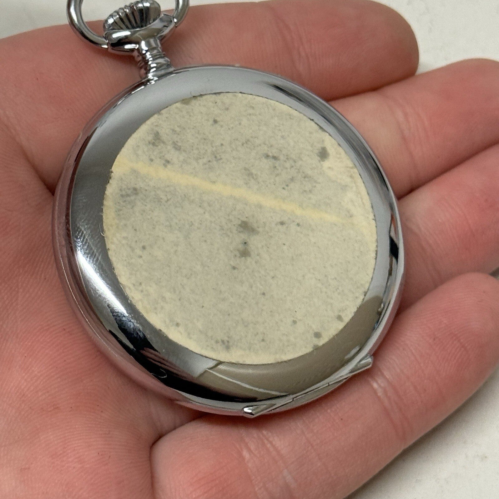 50mm Vintage Dowel NEW OLD STOCK Open Face Sub Seconds Pocket Watch TO SERVICE