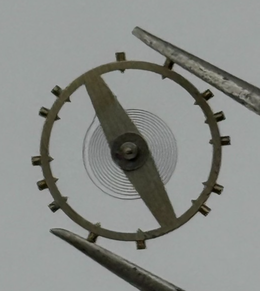 AS 1700-3 Inca Balance Wheel Complete And Spring 1165 M Watch Movement Parts NOS