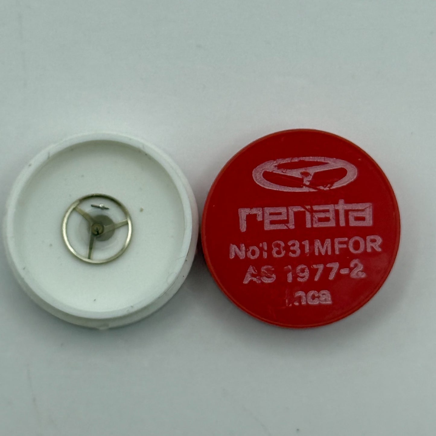 AS 1977-2 Balance Wheel Complete And Spring Inca 1831 M Watch Movement Parts NOS