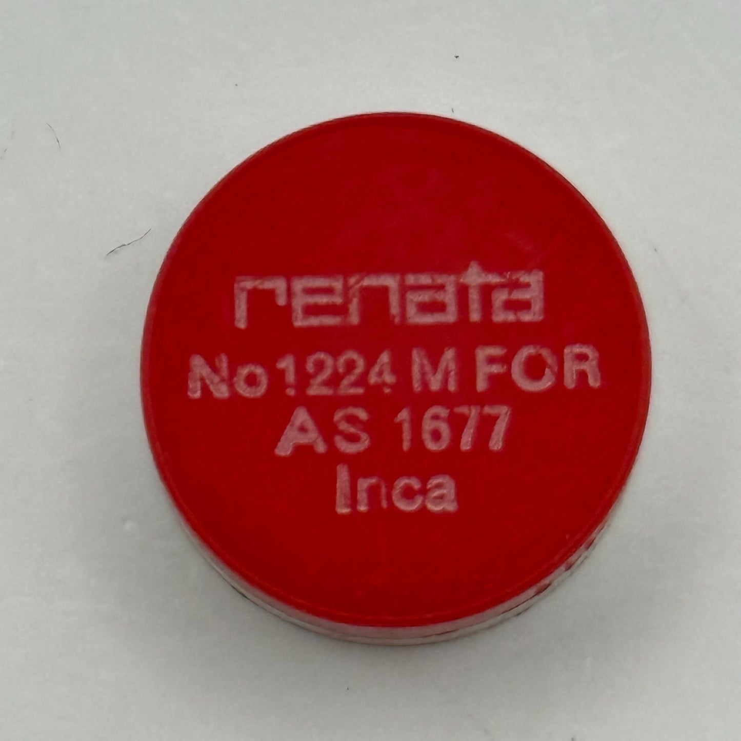 AS 1677 Balance Wheel Complete And Spring 1224 M Watch Movement Parts NOS