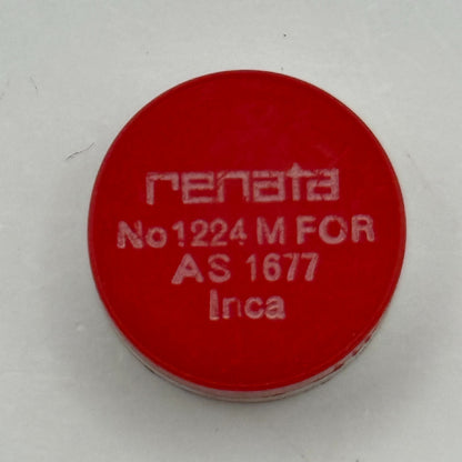 AS 1677 Balance Wheel Complete And Spring 1224 M Watch Movement Parts NOS