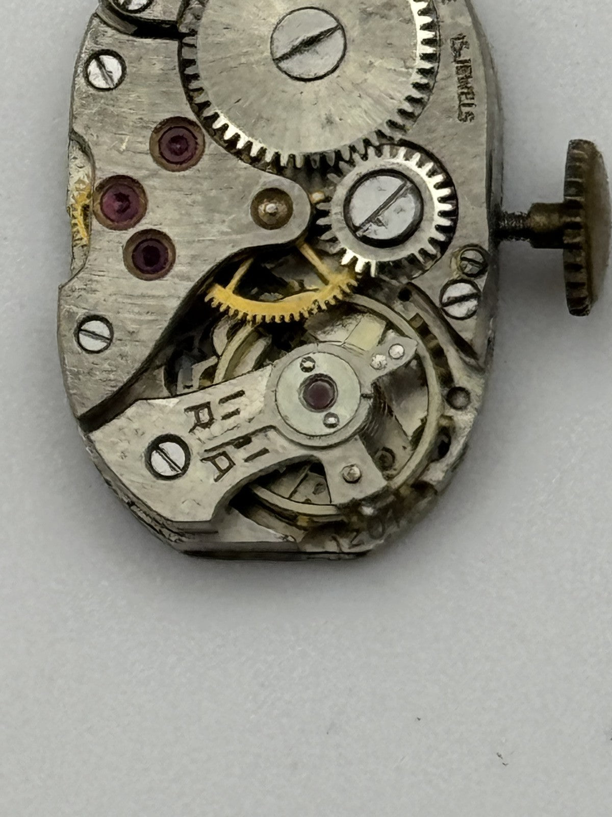 12.5mm Vintage ETA 1201 Manual Wind Swiss Watch Movement PARTS REPAIR