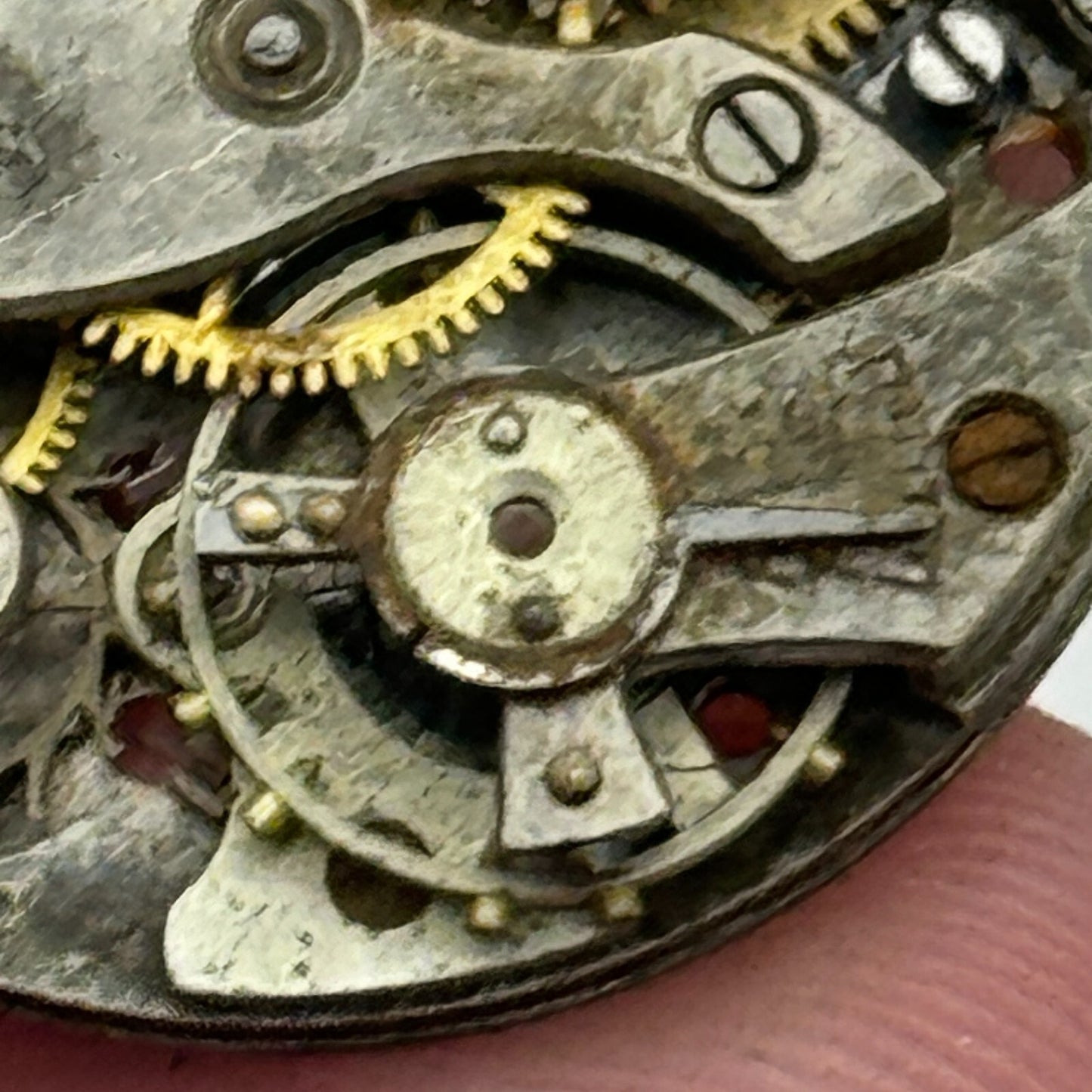22mm AS 574 A Schild 15 Jewels Manual Wind Watch Movement Swiss Vintage PARTS