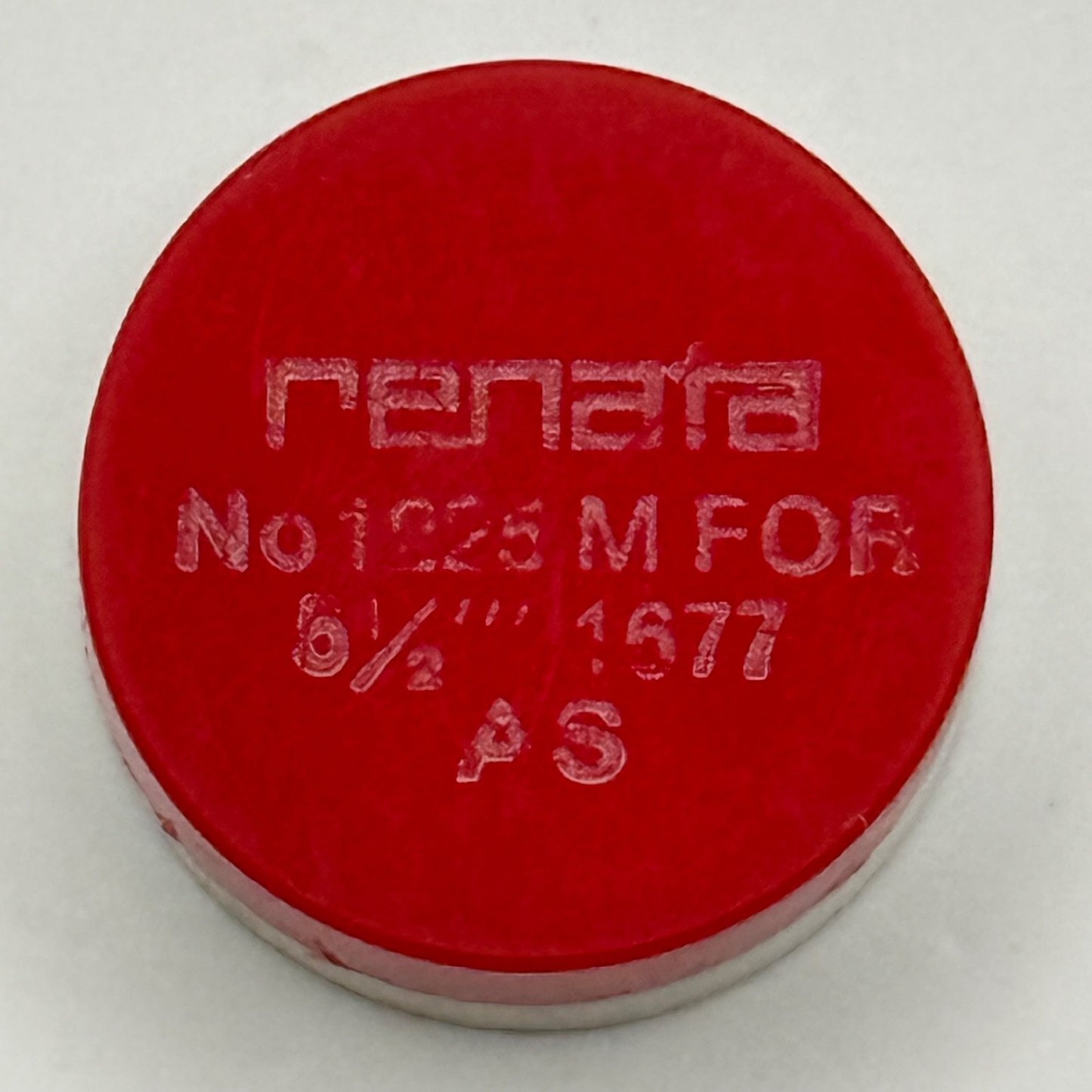 AS 1677 Balance Wheel Complete And Spring 6 1/2''' 1225 M Watch Movement Parts 