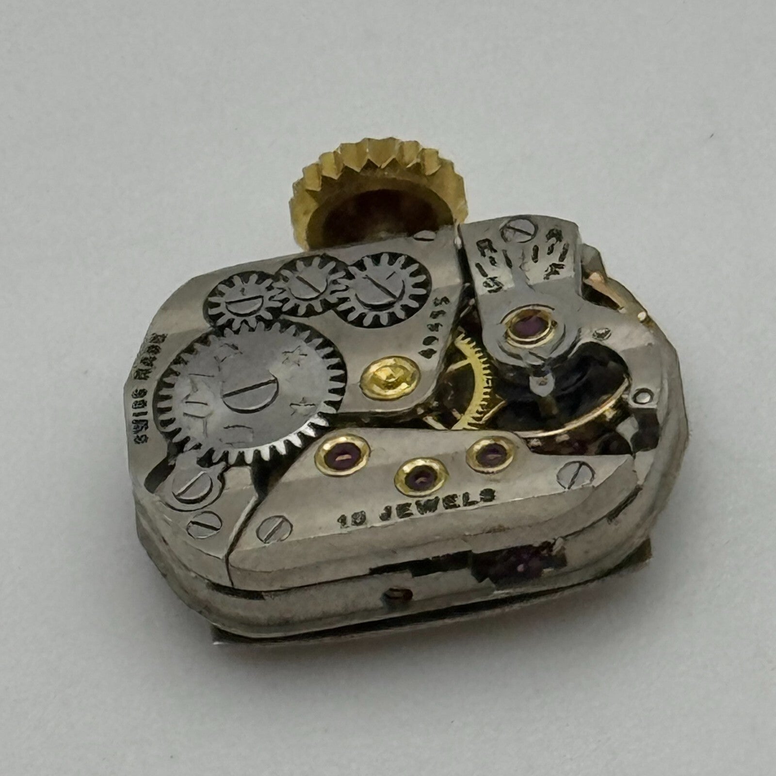 11.7mm Running Ladies Cyma 15 Jewels Manual Wind Watch Movement Dial Hands PARTS