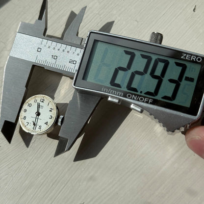 Vintage 21mm Smiths Cal 201 Jewelled Sub Second Manual Wind Watch PARTS / REPAIR