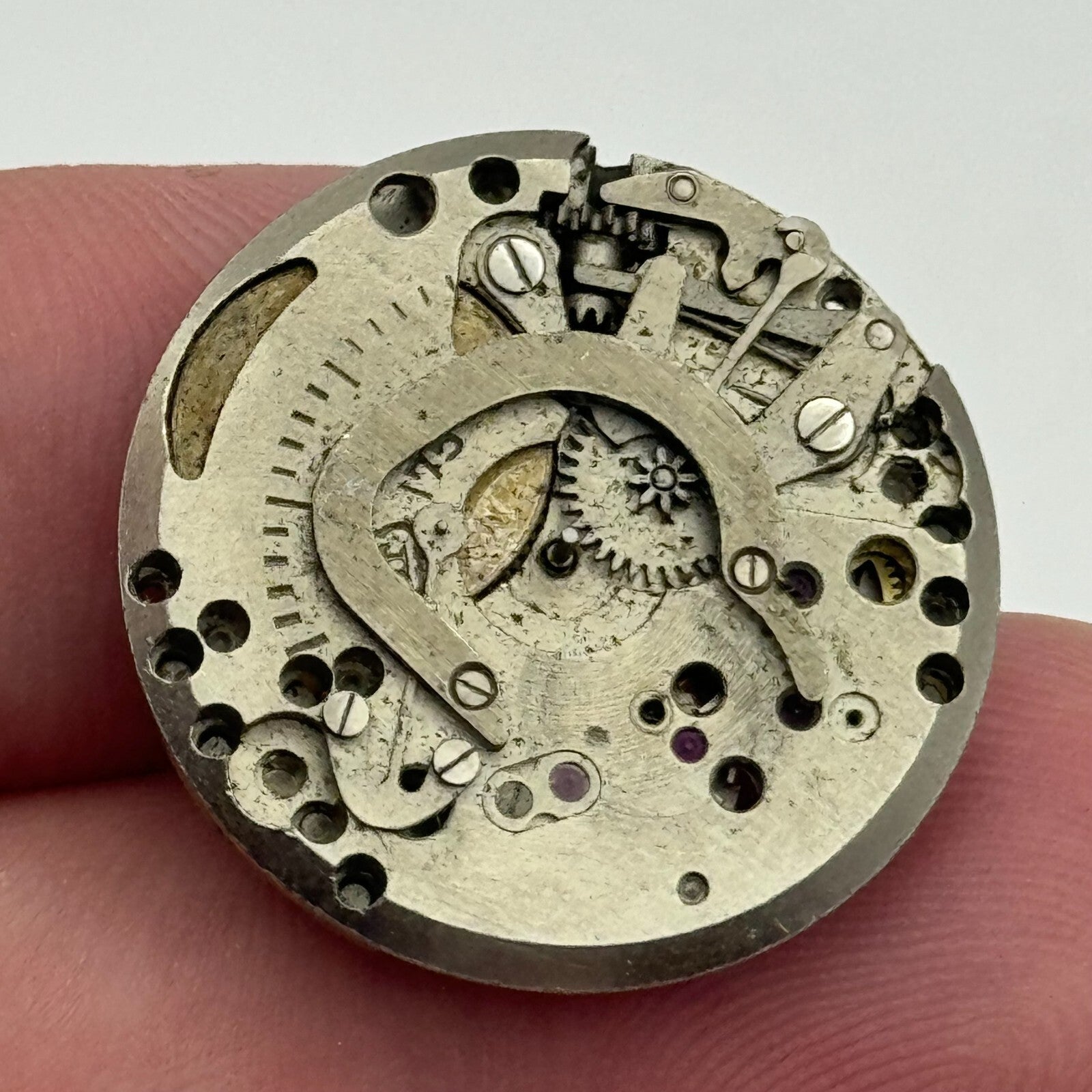 23.4mm FHF 175 Swiss Manual Wind 15 Jewels Watch Movement PARTS REPAIR SPARES