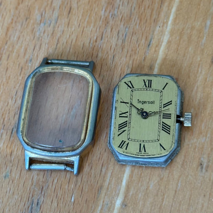 21mm Vintage Ingersoll BFG 927 Art Deco Style Swiss Manual Wind Watch FOR PARTS