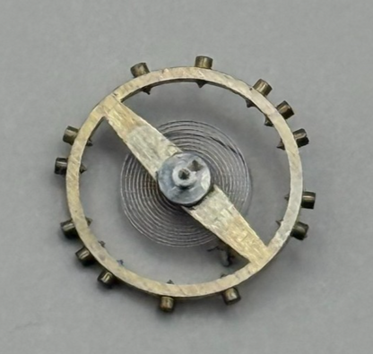 FHF 70 Balance Wheel Complete And Spring  10½’’’ 201 M Watch Movement Parts NOS