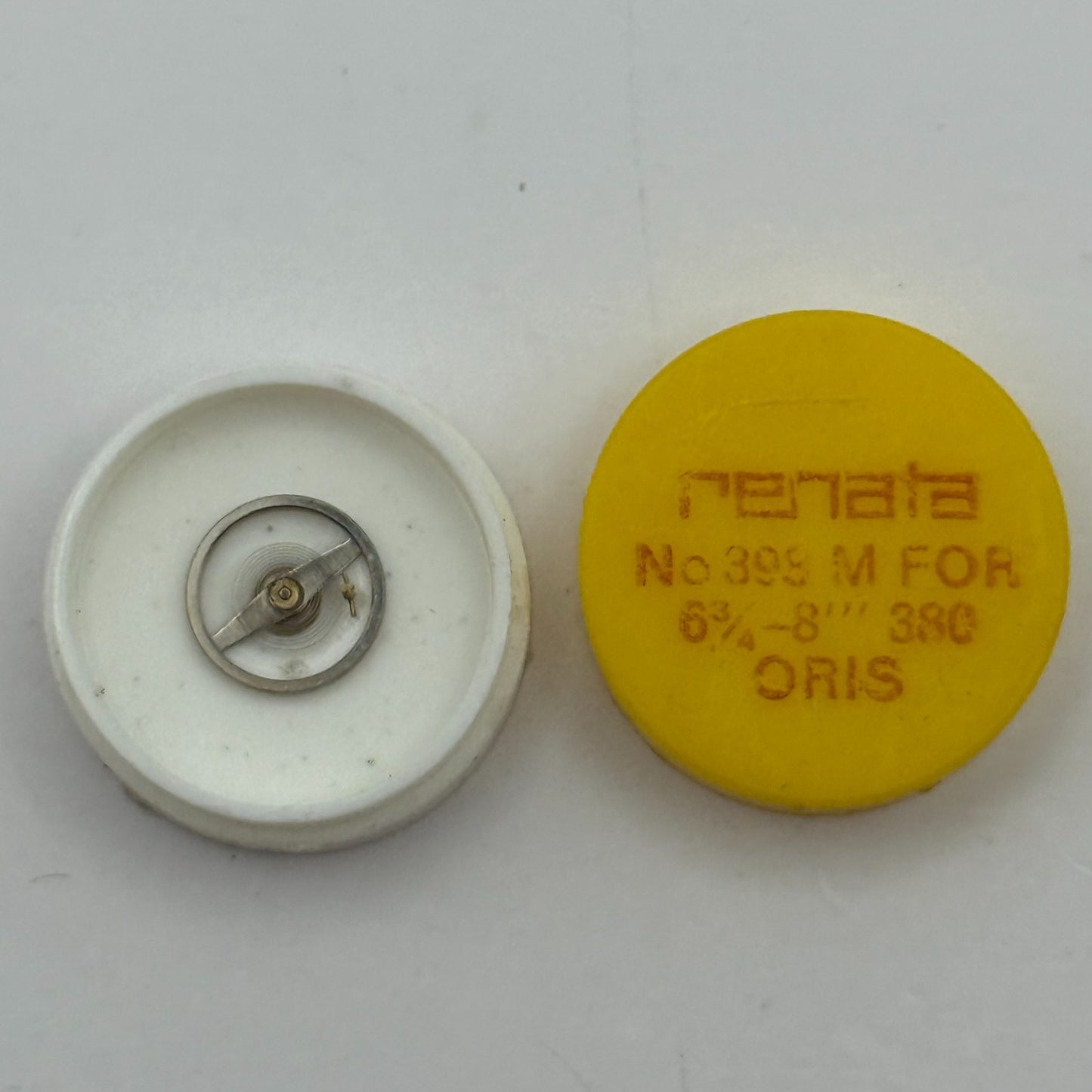 Oris 380 Balance Wheel Complete And Spring 6¾-8’’’ 398 M Watch Movement Parts 