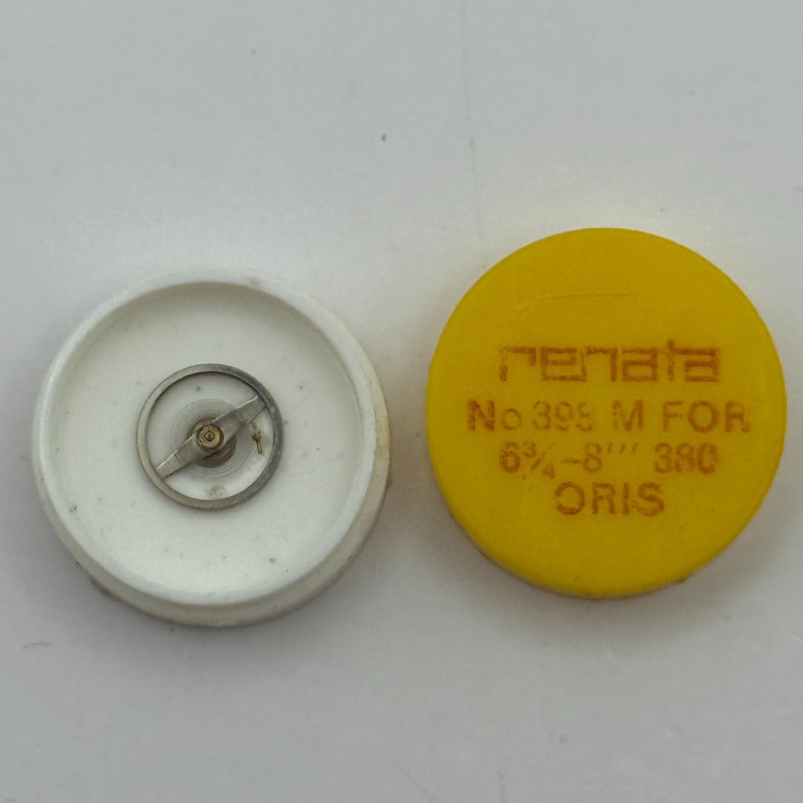 Oris 380 Balance Wheel Complete And Spring 6¾-8’’’ 398 M Watch Movement Parts 