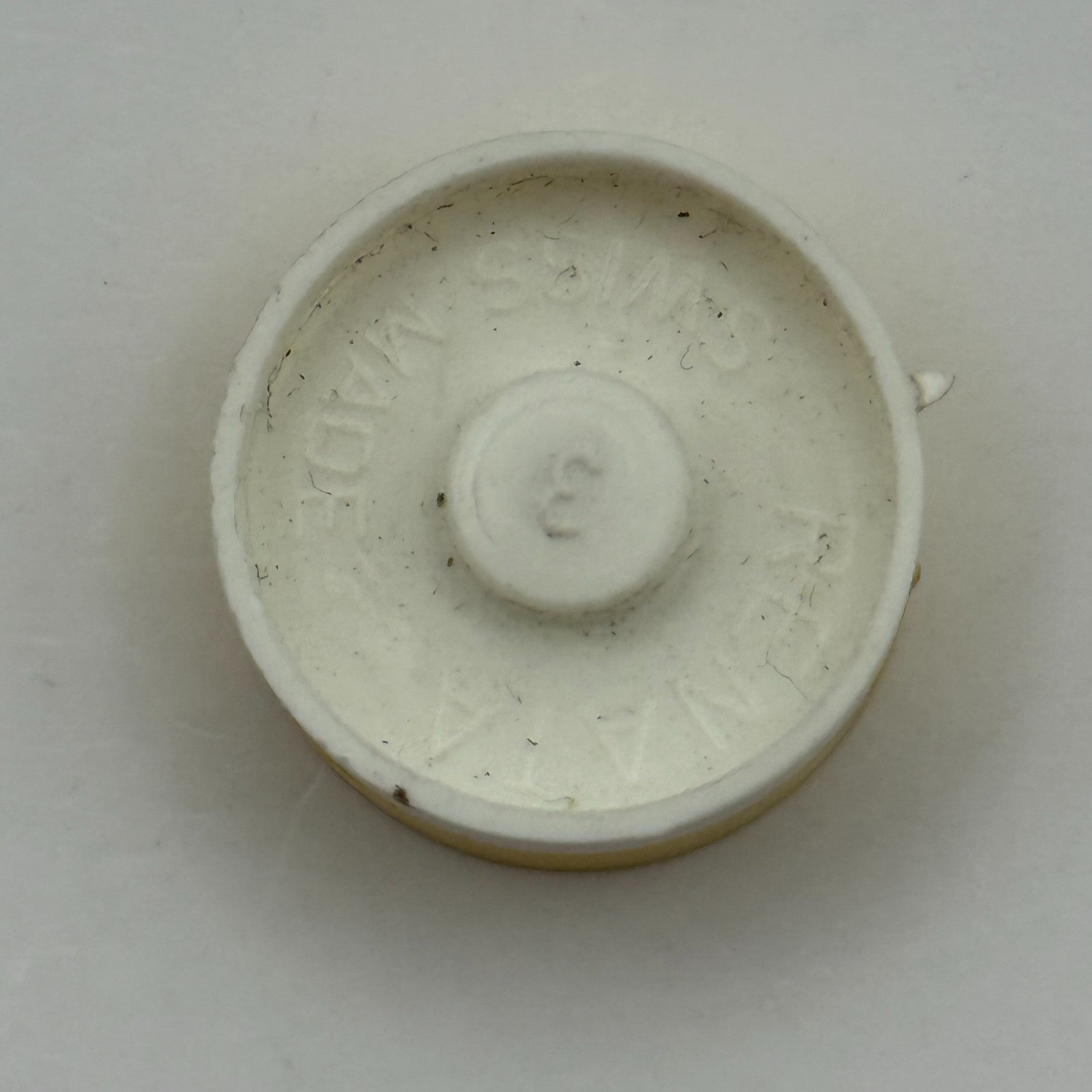 Oris 410 Balance Wheel Complete And Spring  5¼’’’ 330 M Watch Movement Parts NOS