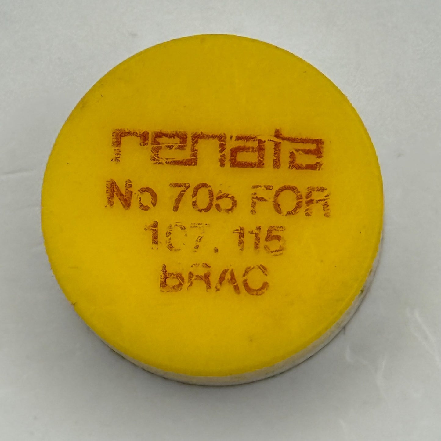 Brac 107 115 Balance Wheel Complete And Spring  705 Watch Movement Parts NOS 