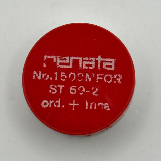 ST 69-2 Balance Complete Ord. + Inca Renata 1509 M Watch Movement Parts Vintage