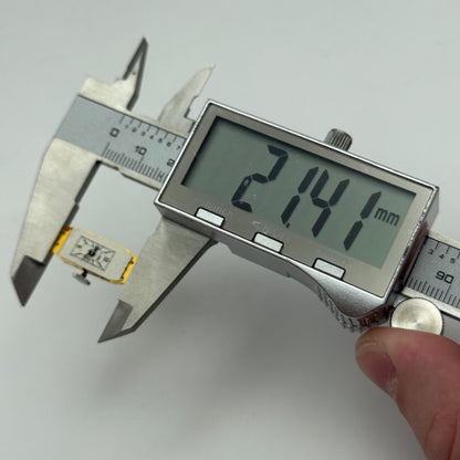 9mm Running  Lucien Piccard LP 37 Baguette Tank Watch Movement Manual Wind PARTS