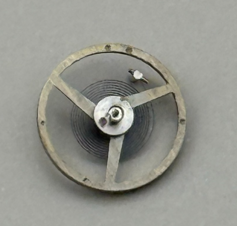 AS 1677 Balance Wheel Complete And Spring Inca 1414 M Watch Movement Parts NOS