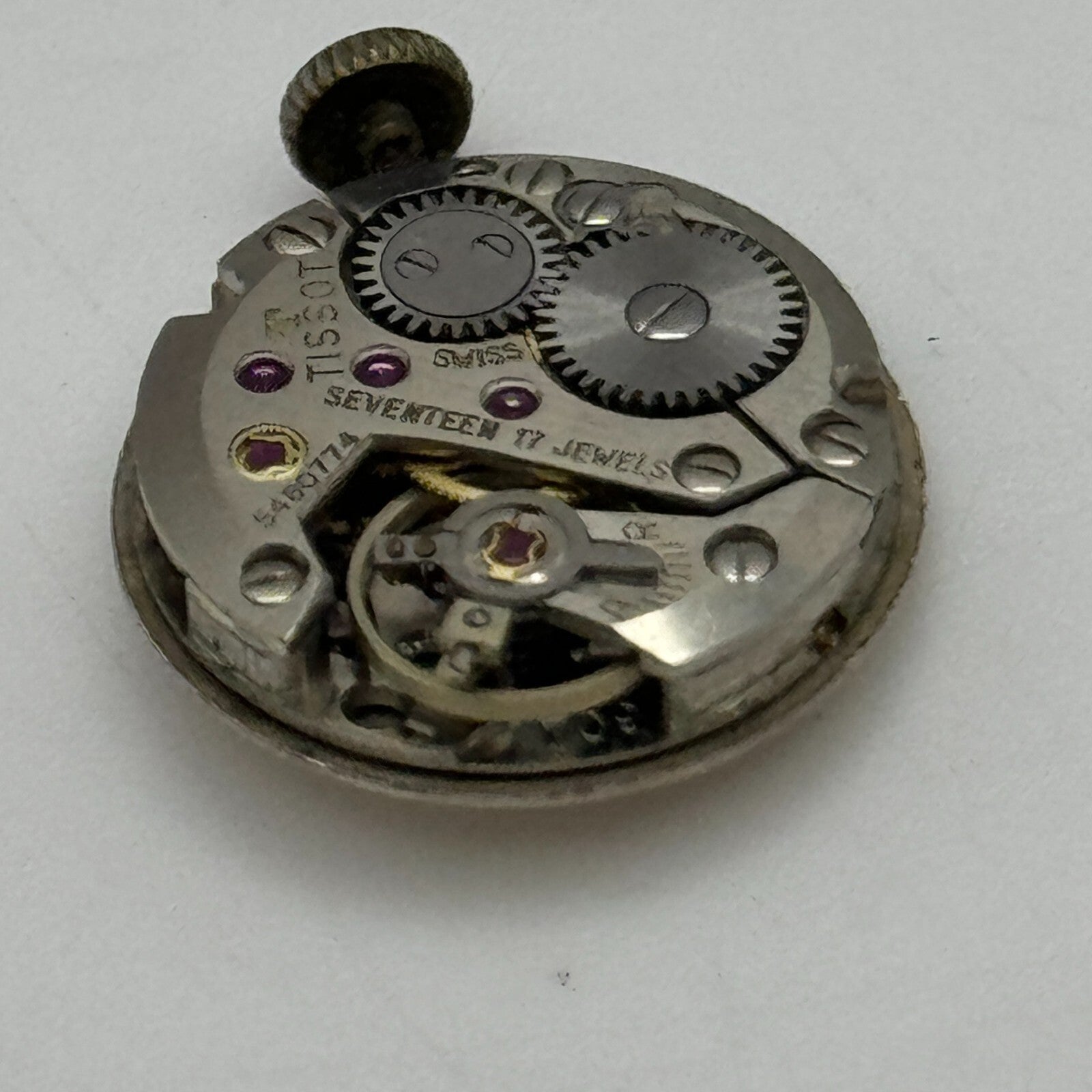 15.5mm Ladies Tissot 709 Manual Wind Watch Movement Swiss Vintage PARTS SPARES