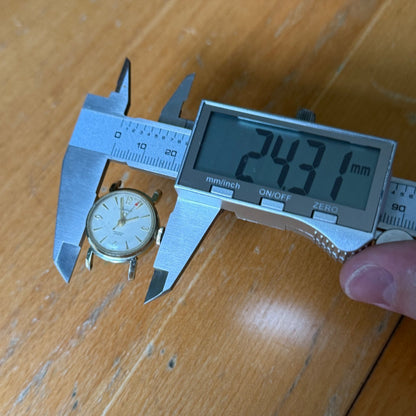 22mm Vintage Westclox La Salle Precision Jewelled Manual Wind Watch PARTS REPAIR