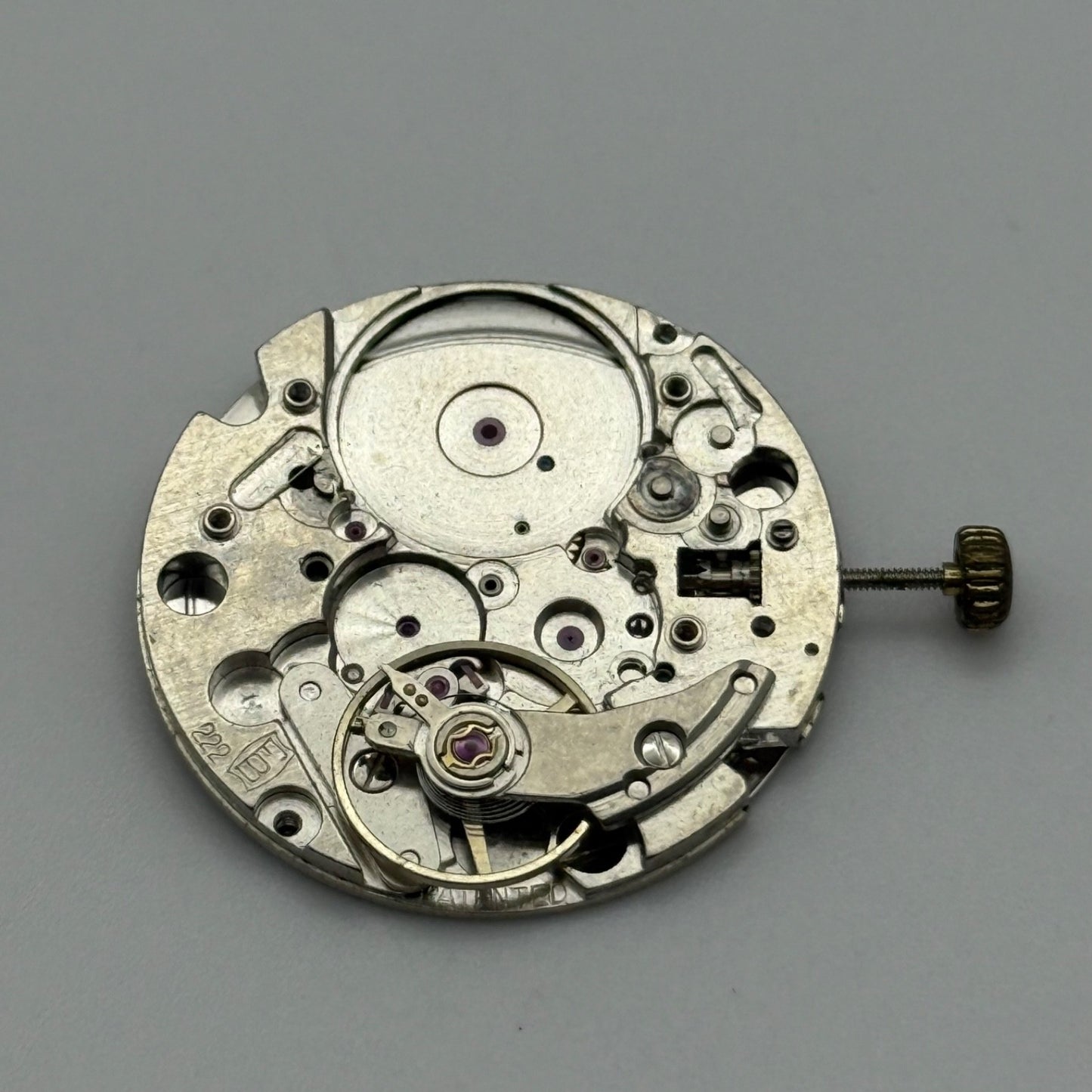 Forster FB 222 Watch Movement Automatic Vintage Swiss Date Parts Repair 25.9mm