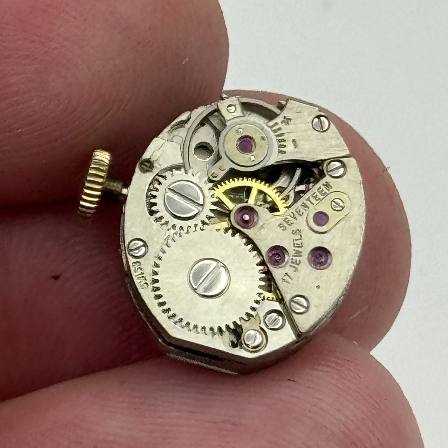 13mm Ladies Corvette AS 1677 A Schild Manual Wind Swiss Watch Movement PARTS