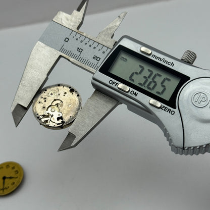 23.6mm Possibly Movado 15 Jewels 6 Adj High Grade Manual Wind Watch Movement
