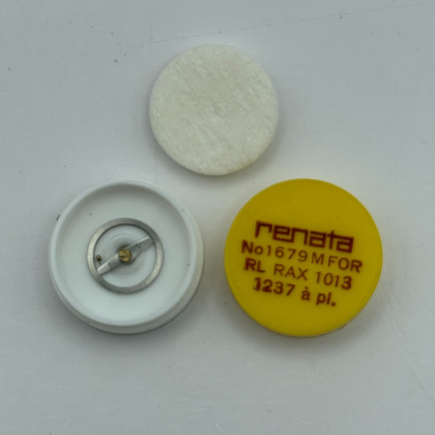 RL RAX 1013 1237 Balance Wheel Complete And Spring 1679 M Watch Movement Parts