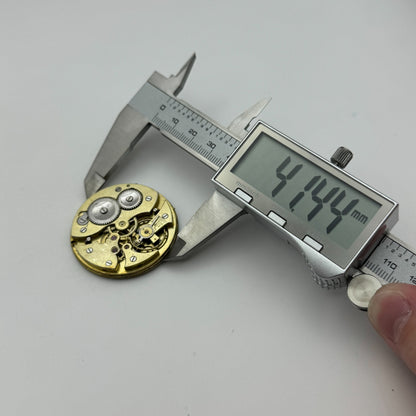 42.1mm Vintage Open Face Swiss Pocket Watch Movement PARTS REPAIR SPARES