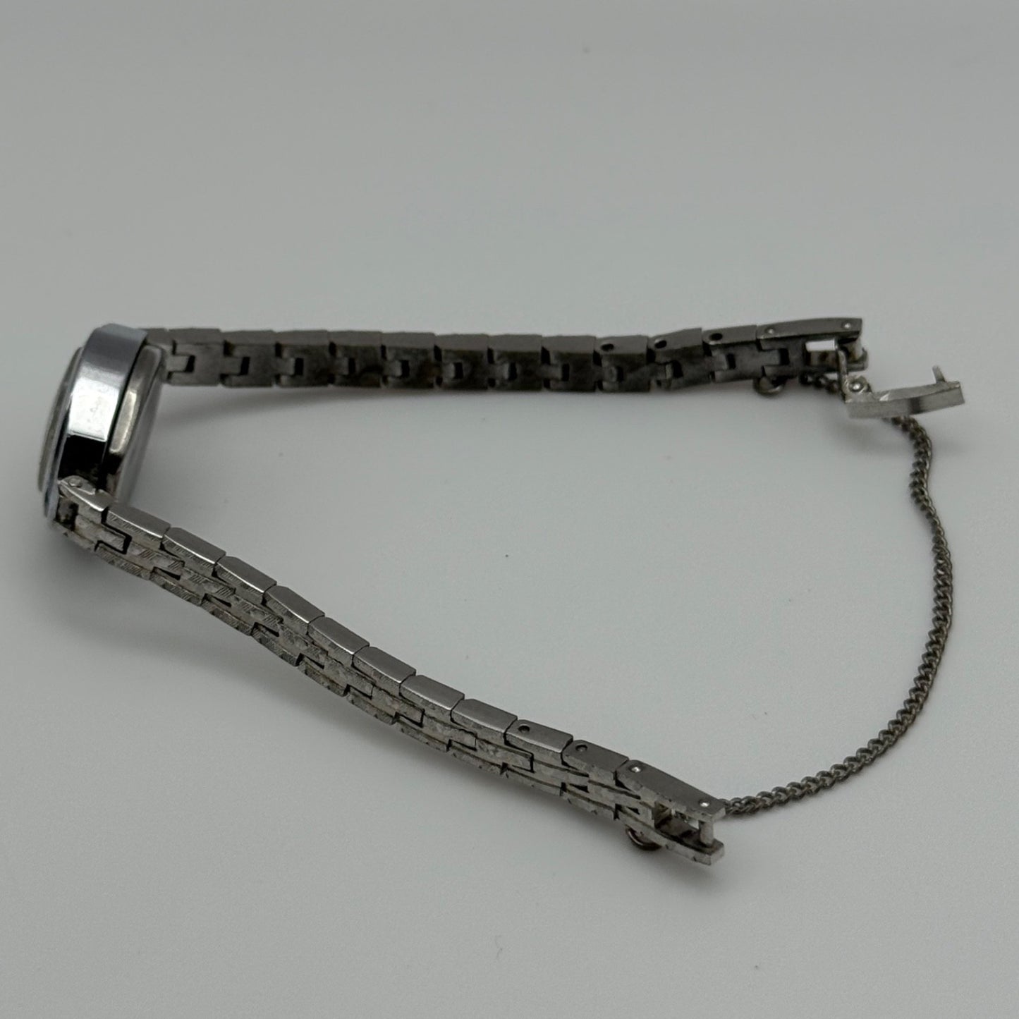 17mm Vintage Ross 17 Jewels Stainless Swissl Manual Wind Watch PARTS / REPAIR