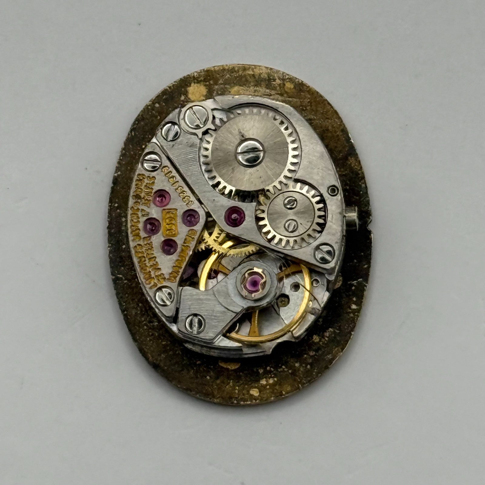 Longines 5602 Watch Movement Ladies 17 Jewels Manual Wind Vintage Parts 12.9mm