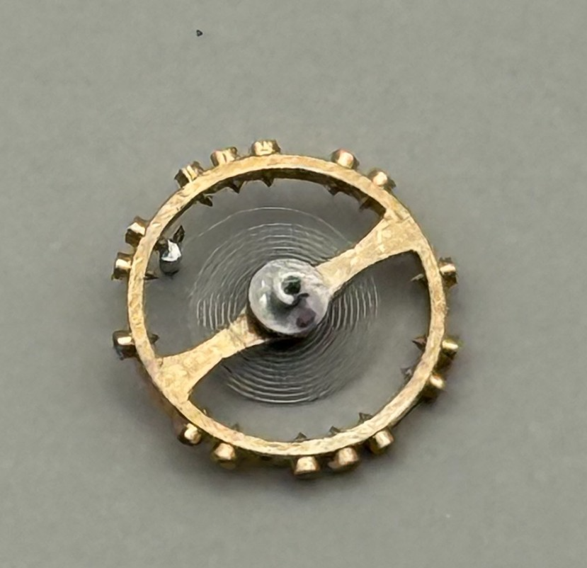 AS 976 1012 Balance Wheel Complete And Spring Inca 532 M Watch Movement Parts