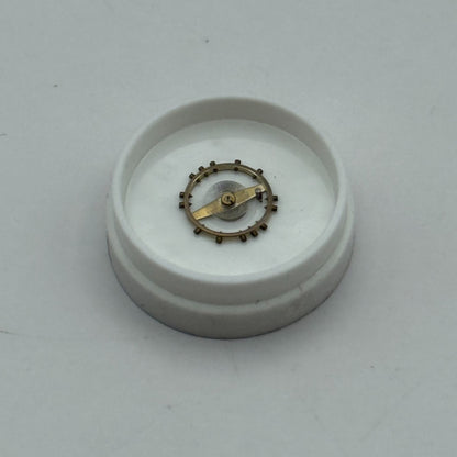ETA 2412 Balance Wheel Complete And Spring 6 3/4’’’ 1257 M Watch Movement Parts