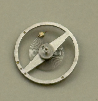 Oris 361 Balance Wheel Complete And Spring  9¾’’’ 380 Watch Movement Parts NOS