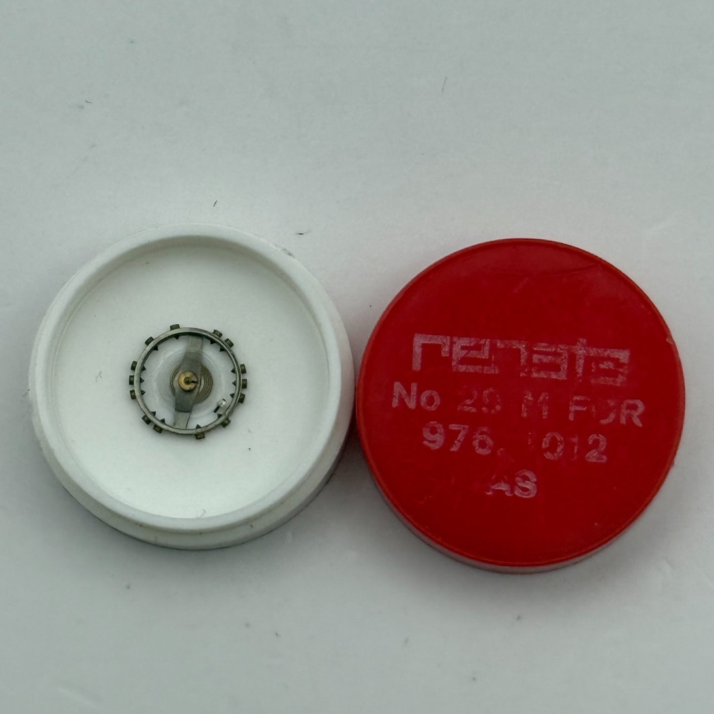 AS 976 1012 Balance Wheel Complete And Spring  20 M Watch Movement Parts NOS