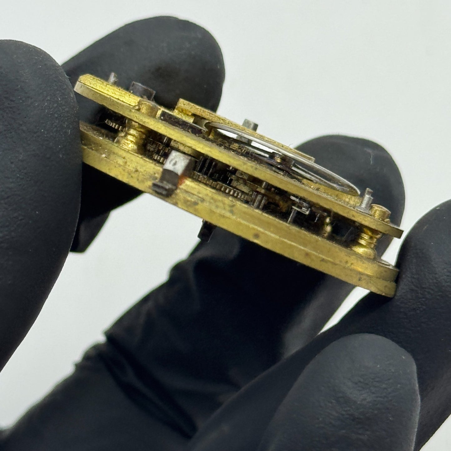 Fusee Pocket Watch Movement Antique English Key Wound Parts Repair Spares 45.9mm