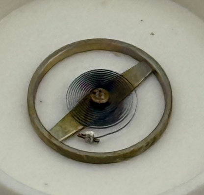 FHF 60 Balance Wheel Complete And Spring Inca 535 M Watch Movement Parts NOS