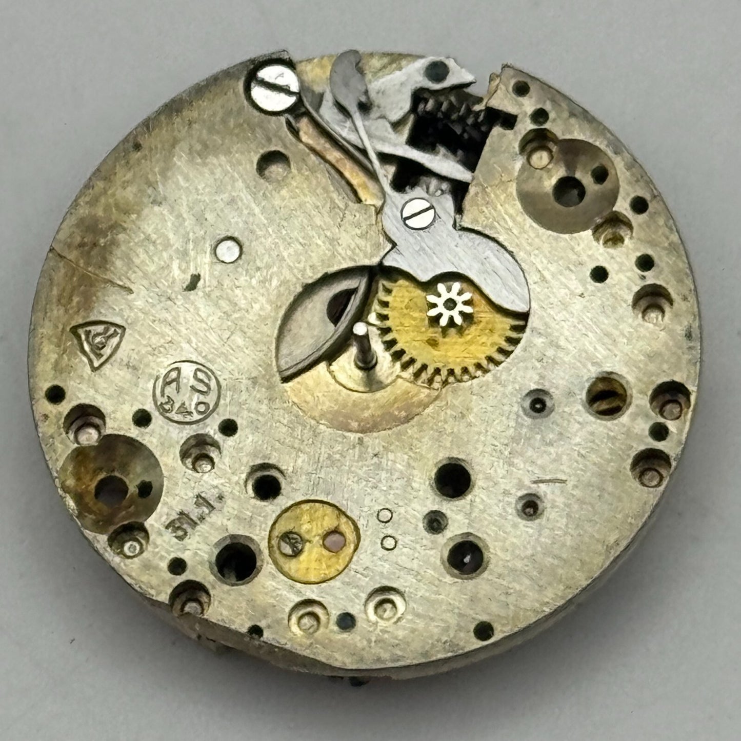23.7mm Pioneer AS 340 31.1 A Schild Manual Wind Swiss Watch Movement PARTS SPARE
